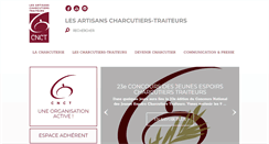 Desktop Screenshot of charcutiers-traiteurs.com